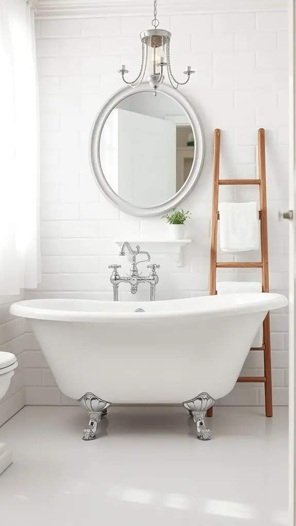 timeless vintage bathroom elegance