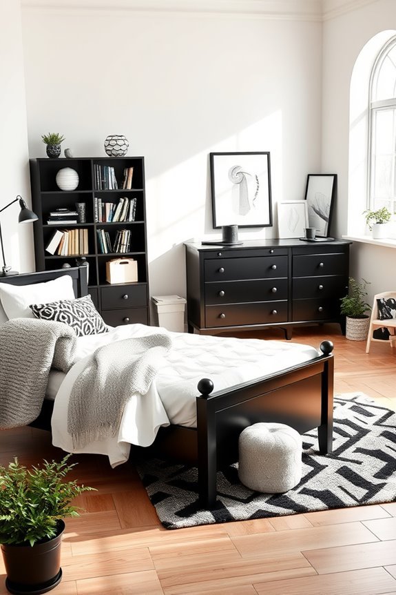 timeless vintage black furniture