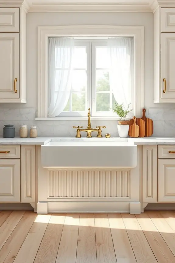 timeless vintage farmhouse sink