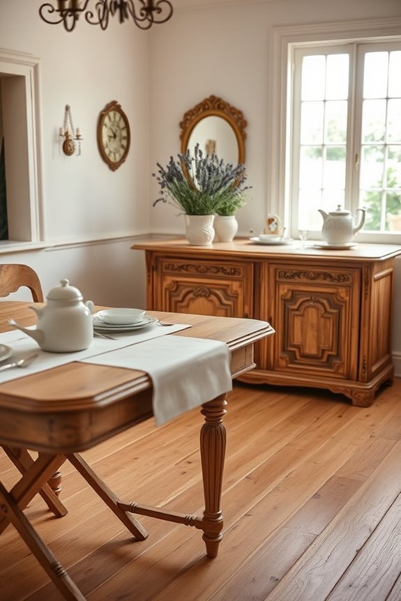timeless vintage french sideboard