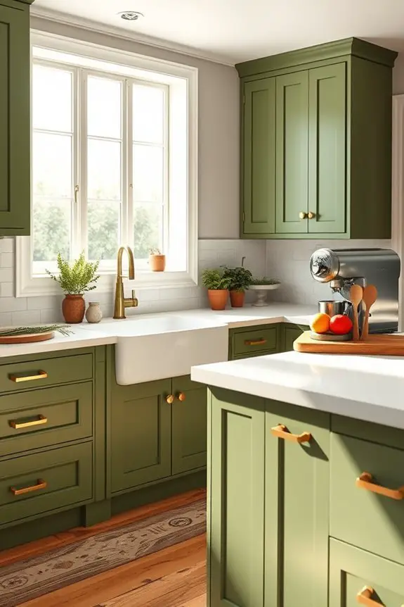 timeless vintage olive charm