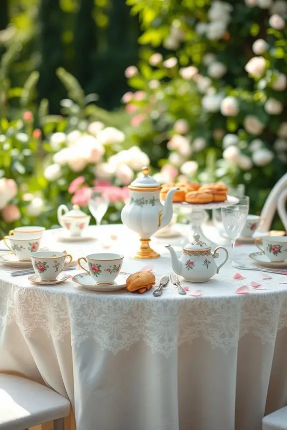 timeless vintage tea party