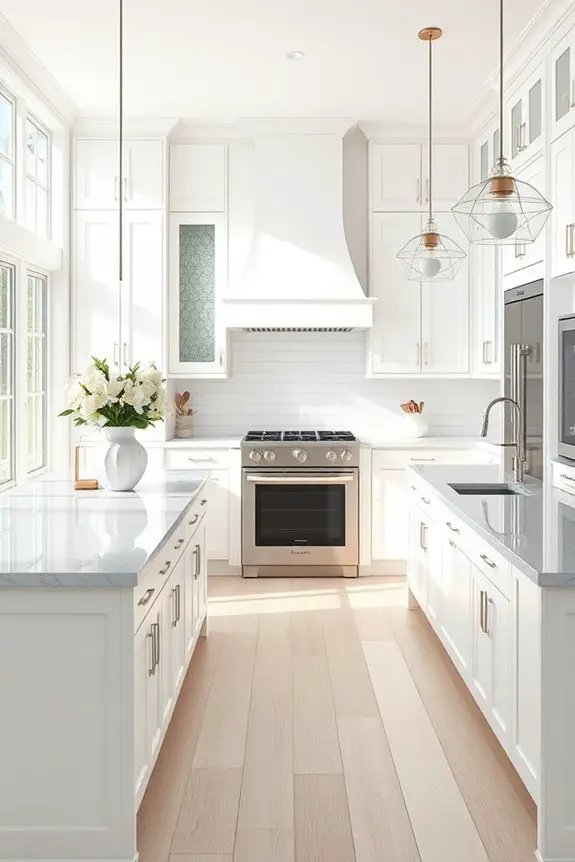 timeless white shaker elegance