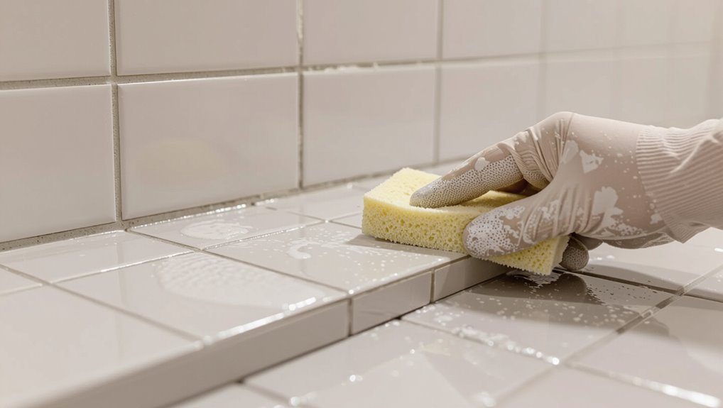 timely grout removal technique