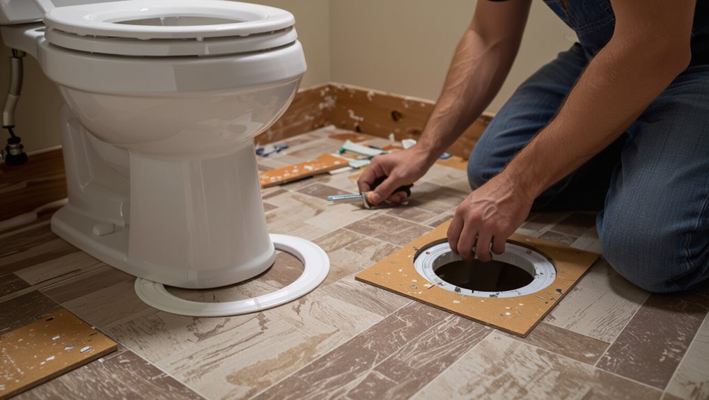 toilet base measurement guide