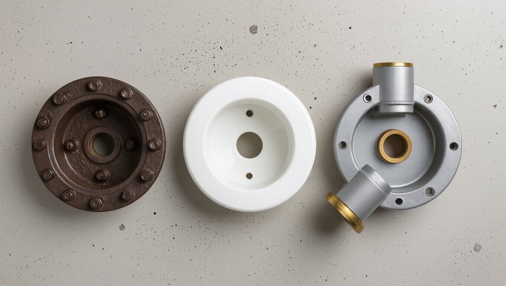 toilet flange types explained