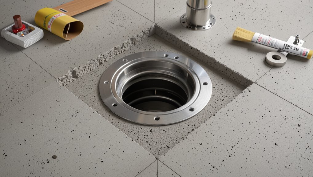 toilet flange vital connection