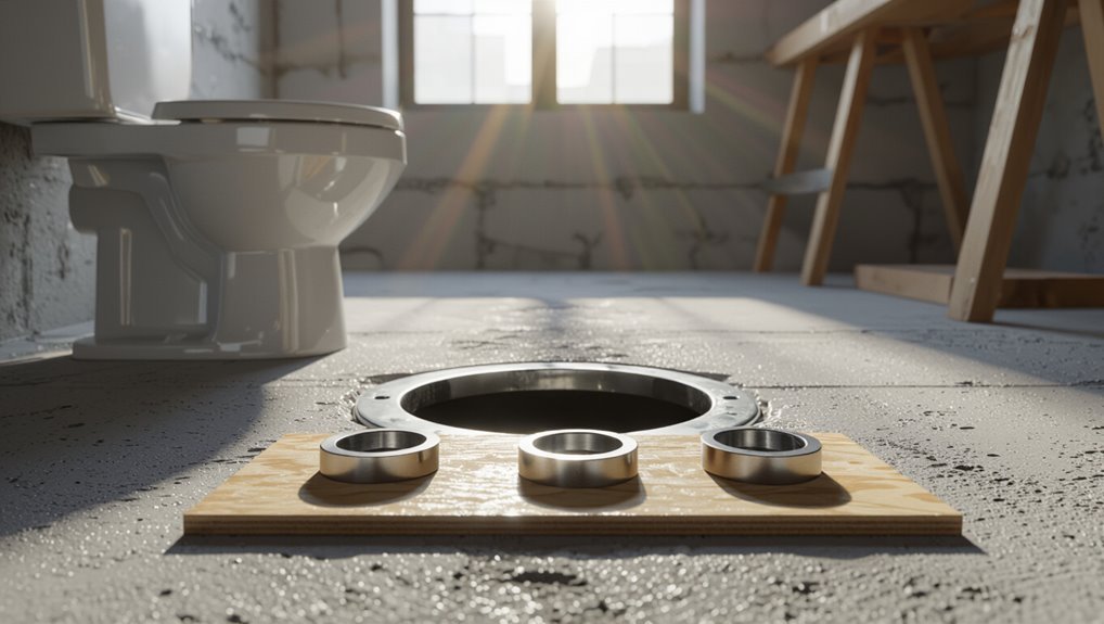 toilet seal installation options
