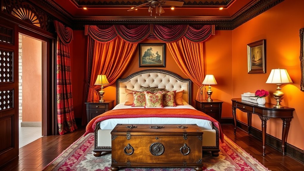 traditional desi bedroom decor