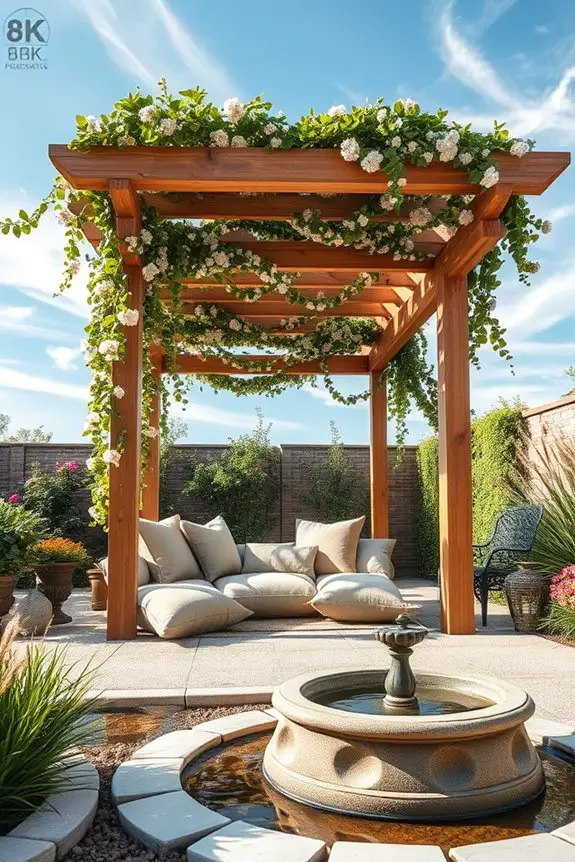 tranquil backyard relaxation retreat