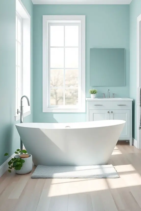 tranquil bathroom oasis design