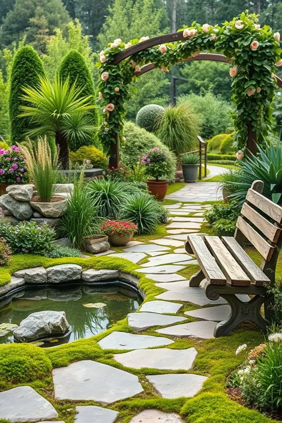 tranquil garden sanctuary creation