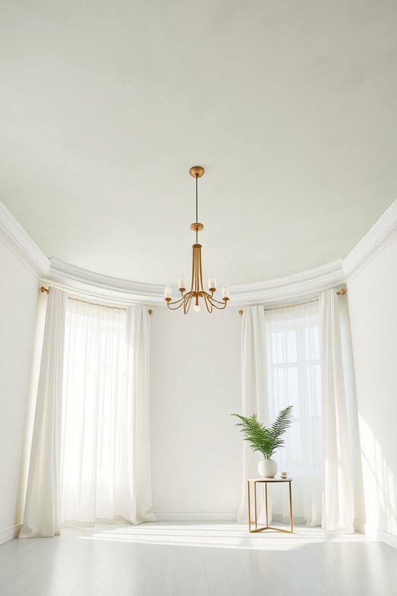 tranquil gentle sage ceiling