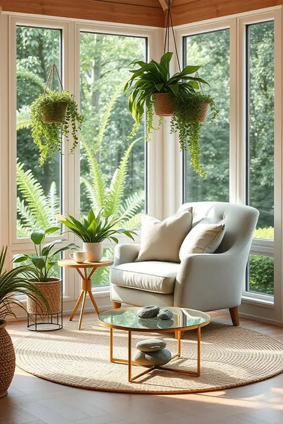 tranquil indoor outdoor retreat