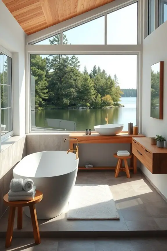 tranquil spa inspired bathroom retreat