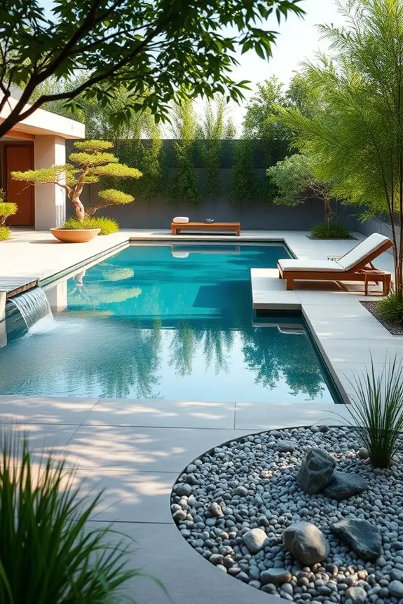 tranquil zen garden oasis