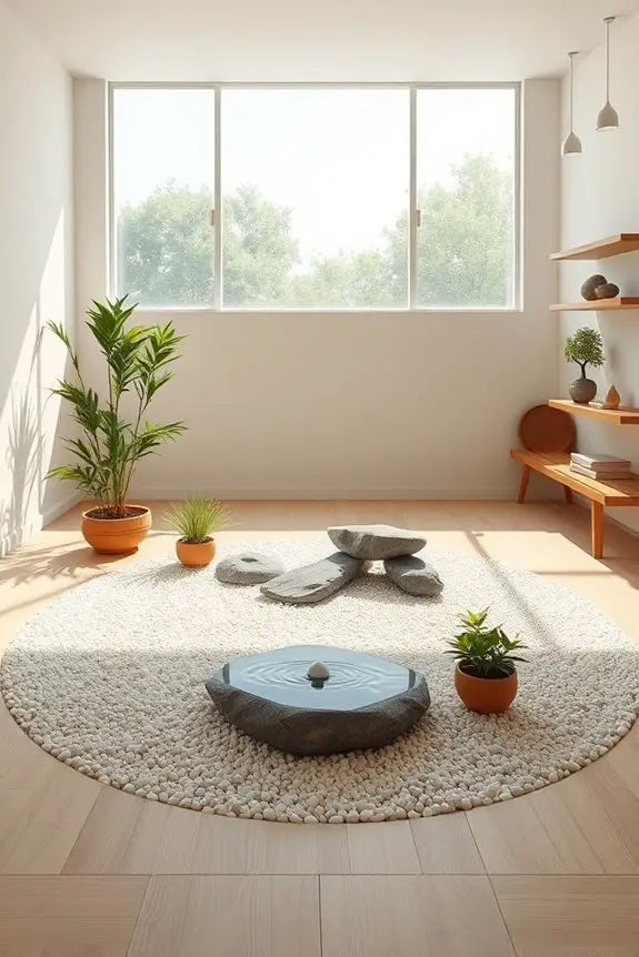 tranquil zen garden retreat