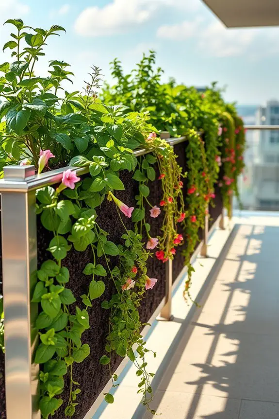 transform balcony with greenery