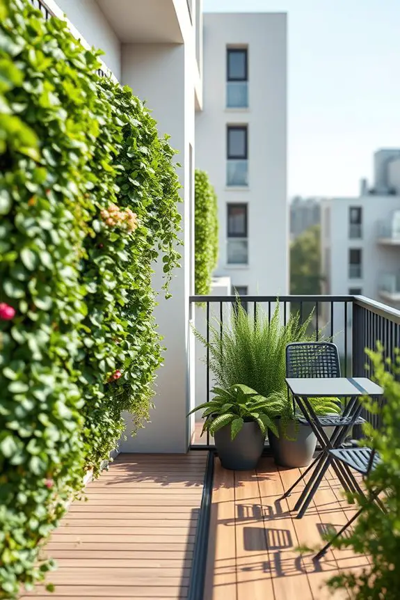 transform balcony with greenery