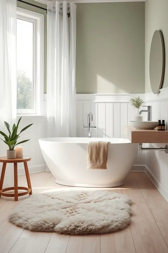 transform bathroom into serenity