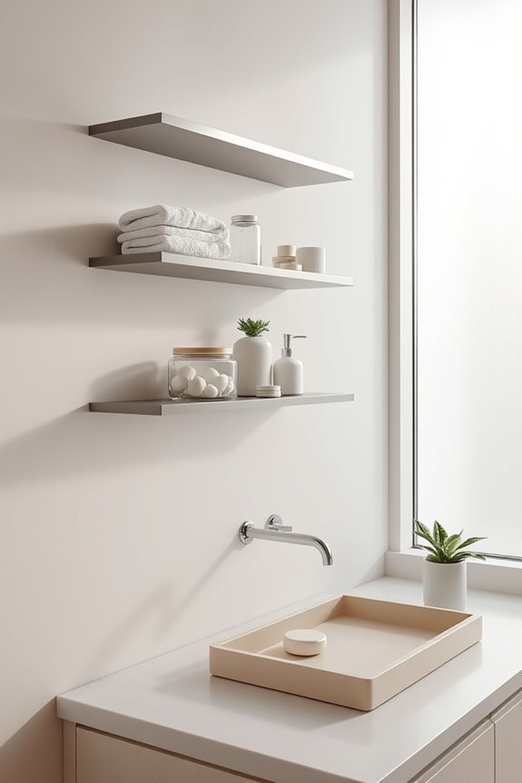 transform bathroom wall space