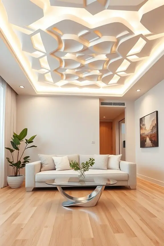 transform ceilings with creativity