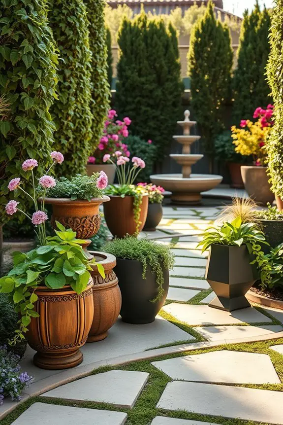 transform containers into decor