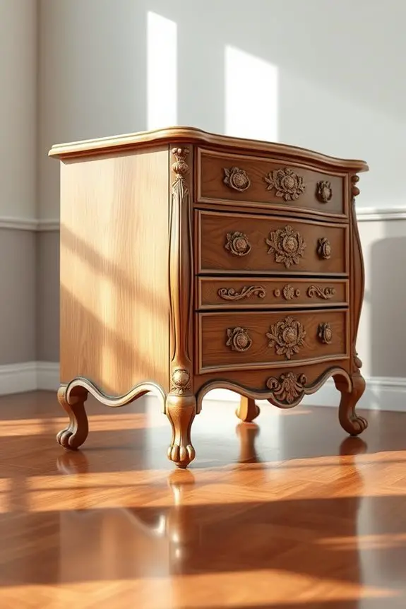 transform furniture with molding