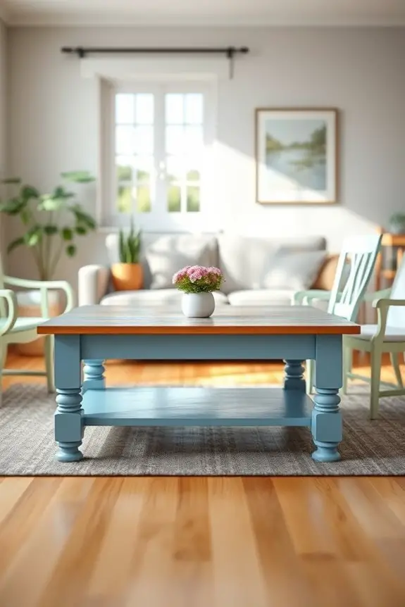 transform furniture with paint