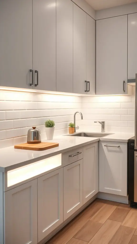 transform kitchen with lighting