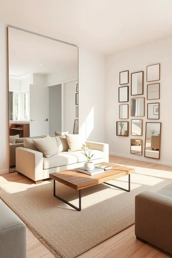 transform space with mirrors