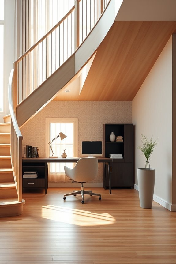 transform under stairs space
