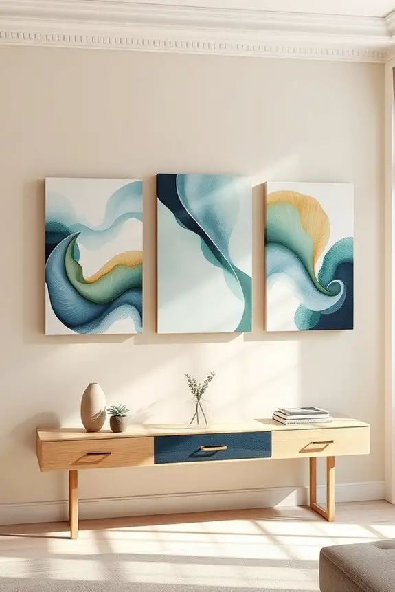 transform walls with canvas