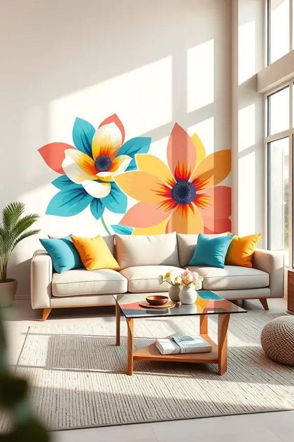transform walls with decals