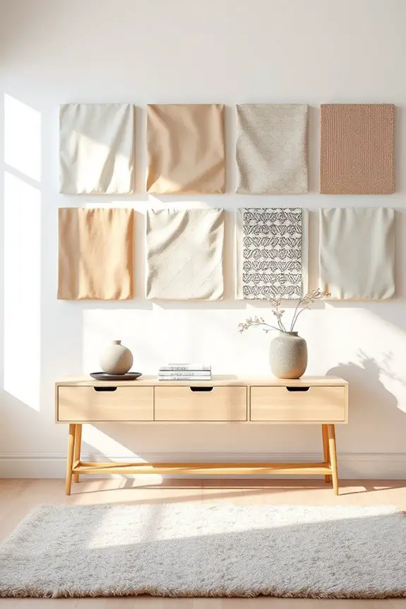transform walls with fabric