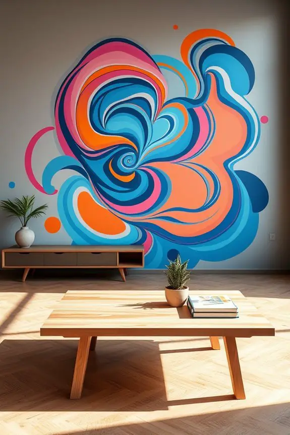 transform walls with murals