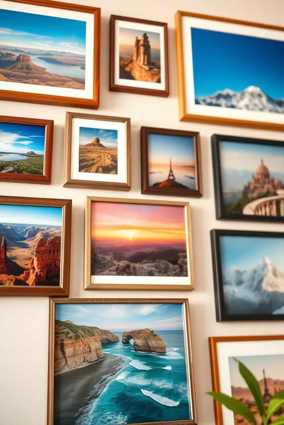 transform walls with travel