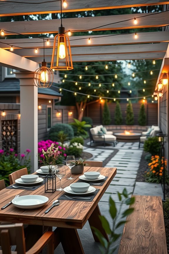 transform your backyard ambiance