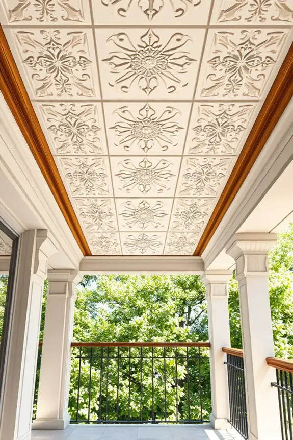 transform your balcony ceiling