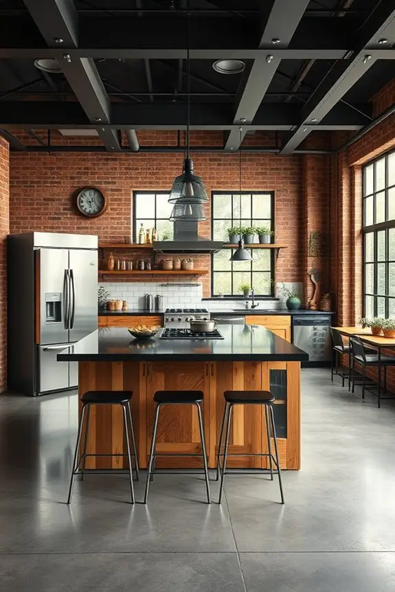transform your kitchen industrially
