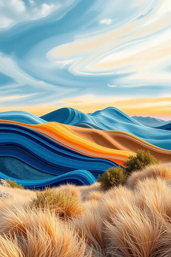 transformative abstract horizon views