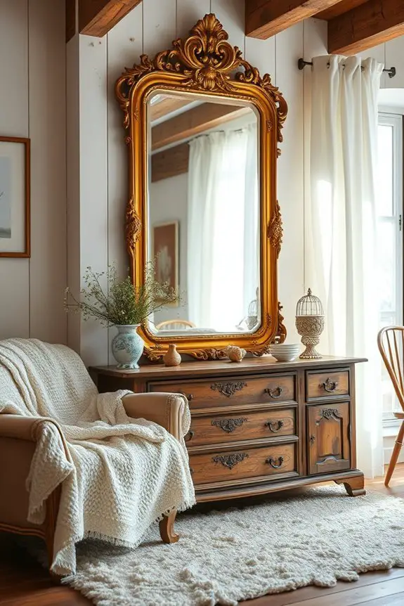 transformative antique mirror reflections