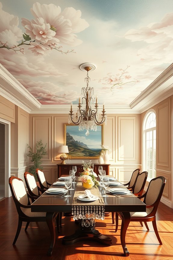 transformative artistic ceiling murals