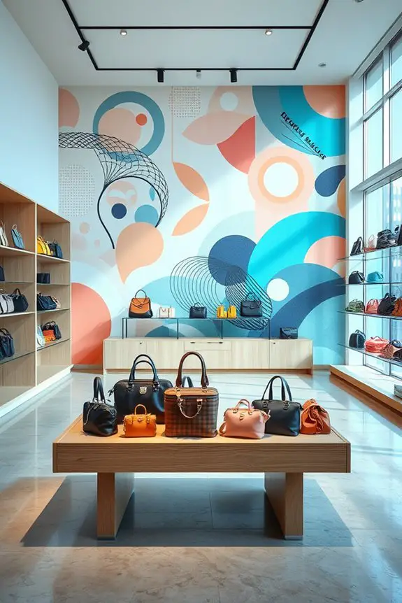 transformative artistic store murals