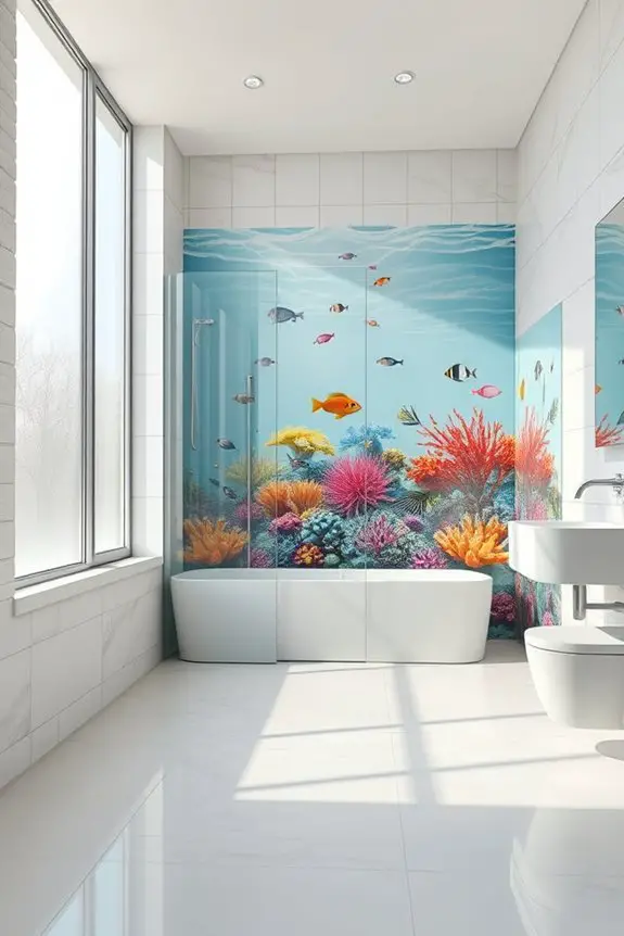 transformative artistic tile murals