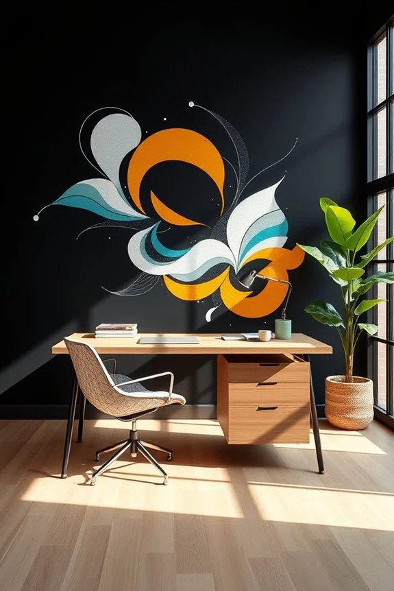 transformative artistic wall murals