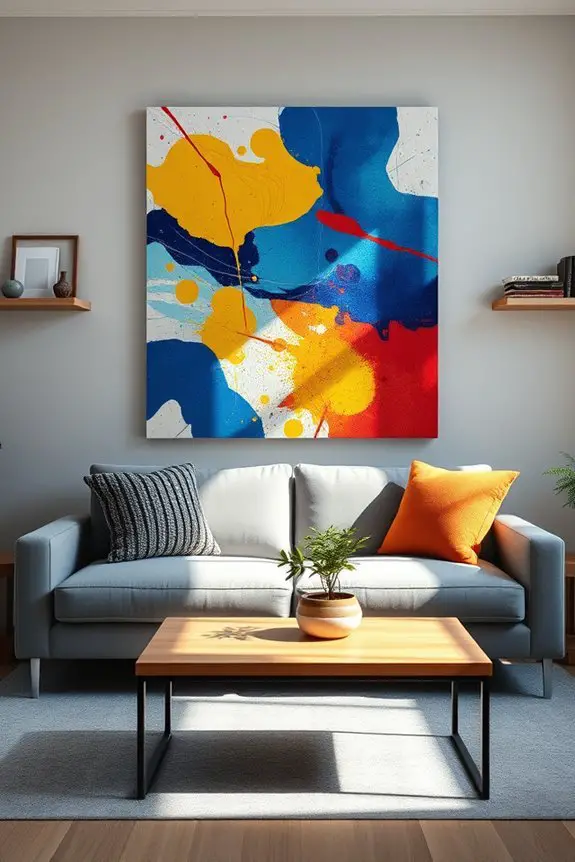 transformative bold canvas art
