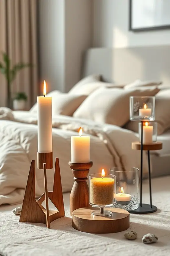 transformative candle display ideas