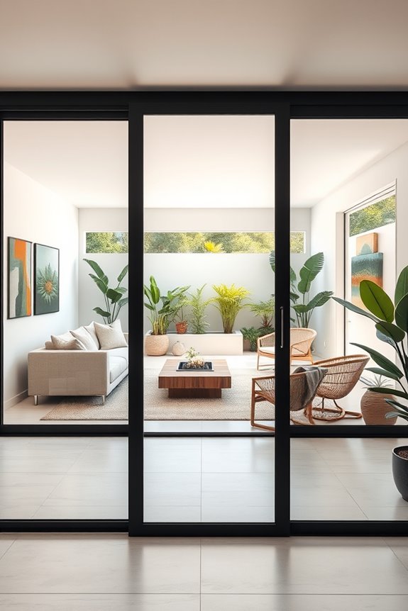 transformative corner sliding doors