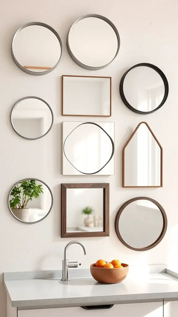 transformative decorative mirror placement